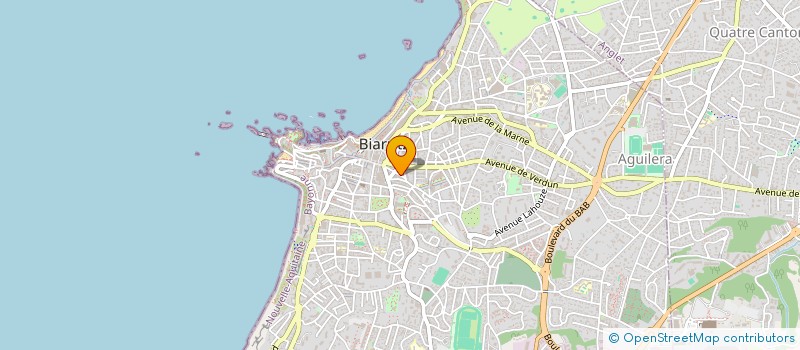 localisation de l'entreprise DOUN ET PAT SARL  BIARRITZ