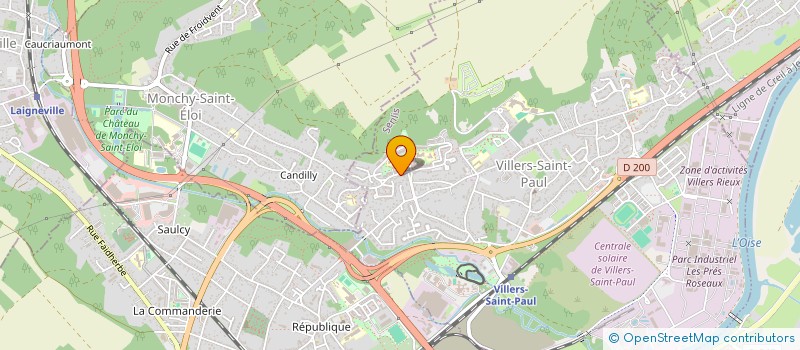 localisation de l'entreprise DOUNI GES  VILLERS-SAINT-PAUL