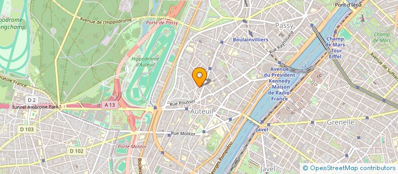 localisation de l'entreprise DOUNIA  PARIS