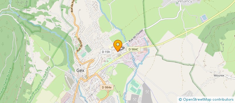 localisation de l'entreprise DOUNIA  GEX