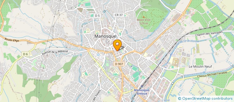 localisation de l'entreprise DOUNIA à MANOSQUE