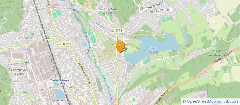 localisation de l'entreprise DOUNIA à BELFORT