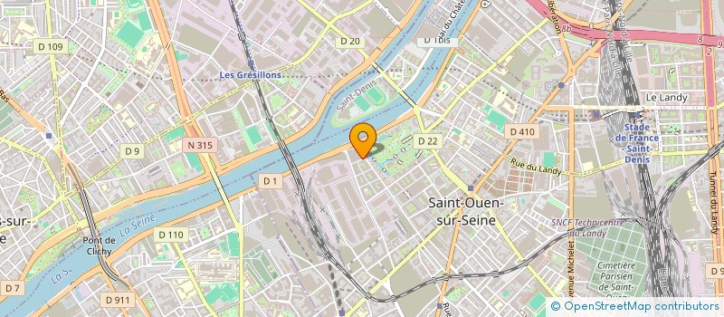 localisation de l'entreprise DOUNIA DEM à SAINT-OUEN-SUR-SEINE