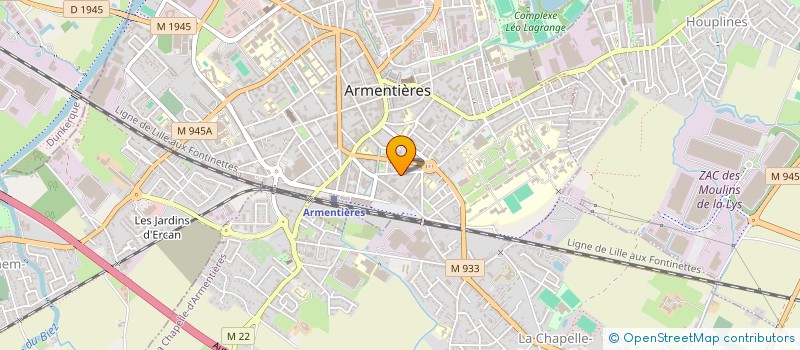 localisation de l'entreprise DOUNIA MARCHE  ARMENTIERES