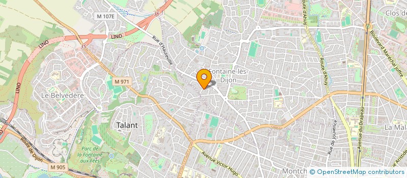 localisation de l'entreprise DOUNP  DAIX