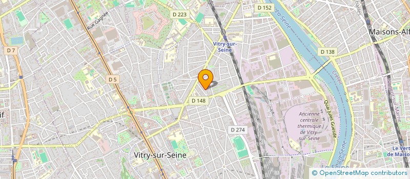 localisation de l'entreprise DOUNSHOP  VITRY-SUR-SEINE