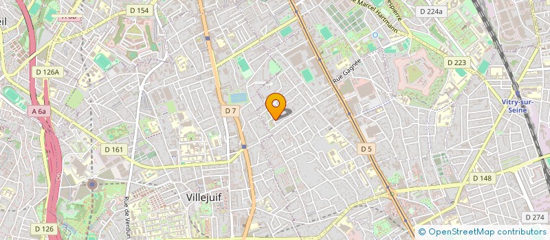 localisation de l'entreprise DOUNYA TRANSPORTS  VITRY-SUR-SEINE