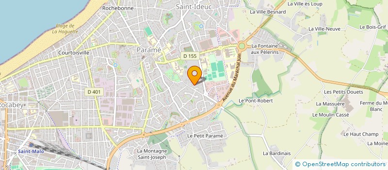 localisation de l'entreprise DOUR INVEST à SAINT-MALO