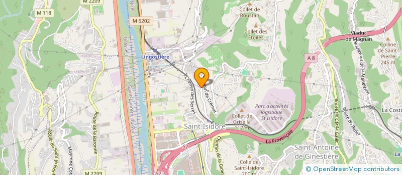 localisation de l'entreprise DOURA-INVEST  NICE