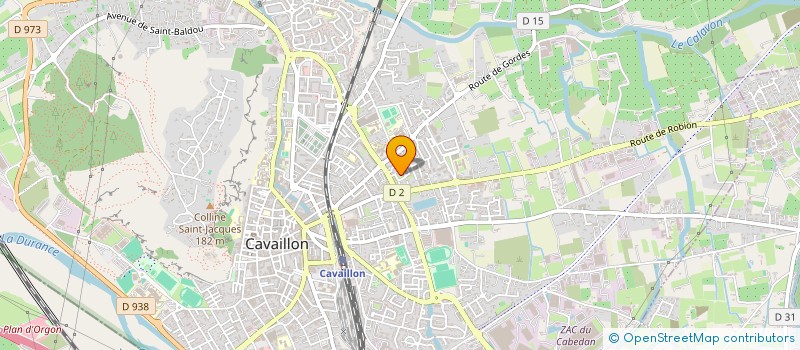 localisation de l'entreprise DOURAR  CAVAILLON