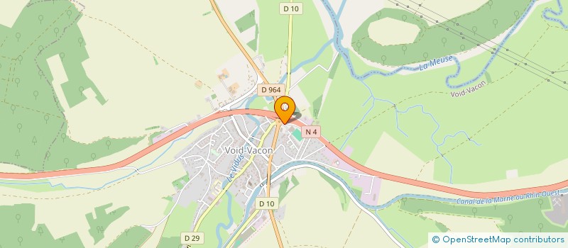 localisation de l'entreprise DOURCHE FRERES à VOID-VACON