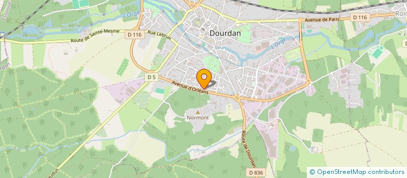 localisation de l'entreprise DOURDAN BASKET à DOURDAN