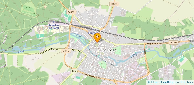 localisation de l'entreprise DOURDAN H2  DOURDAN