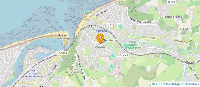 localisation de l'entreprise DOUREDAR  HOULGATE