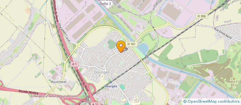 localisation de l'entreprise DOURGES SOLIDARITE à DOURGES