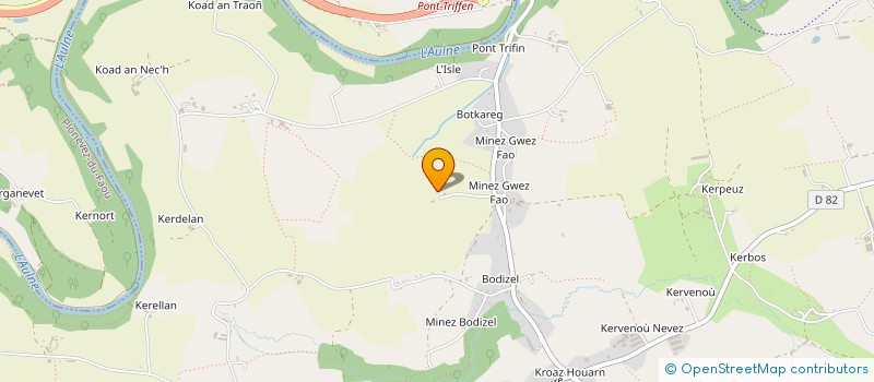 localisation de l'entreprise DOURGI MOR KLUB  SPEZET