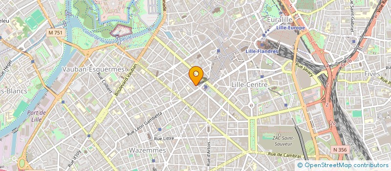 localisation de l'entreprise DOURIEZ BATAILLE SERVICES à LILLE