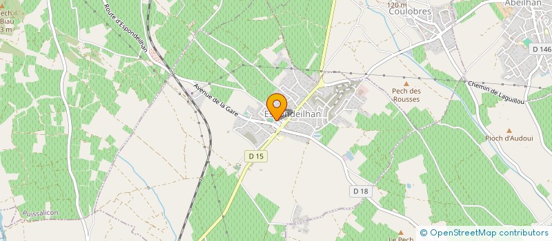 localisation de l'entreprise DOURNIOK  ESPONDEILHAN