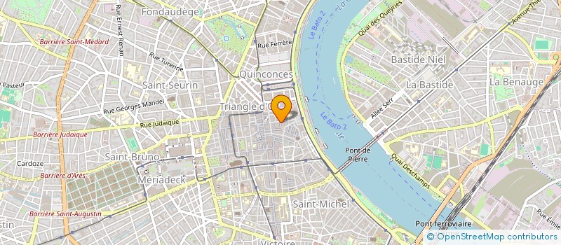 localisation de l'entreprise DOURNOIS 29  BORDEAUX