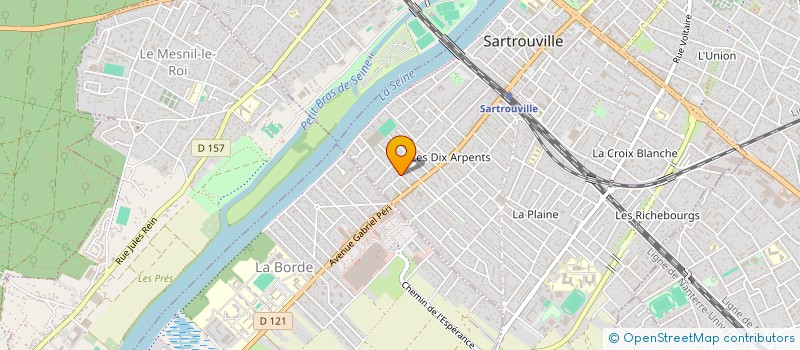 localisation de l'entreprise DOURO à SARTROUVILLE