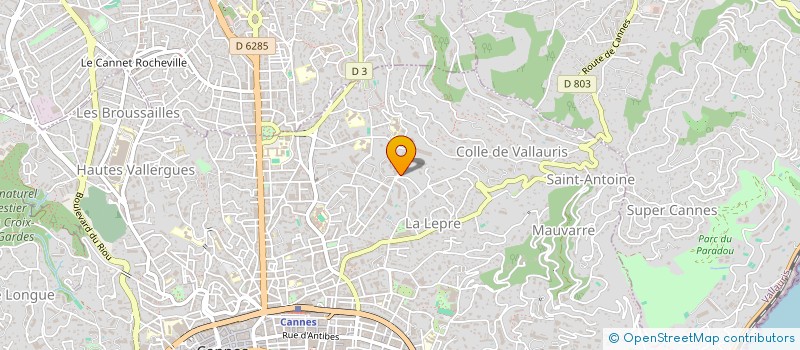 localisation de l'entreprise DOURSOUNIAN PERE ET FILS à CANNES