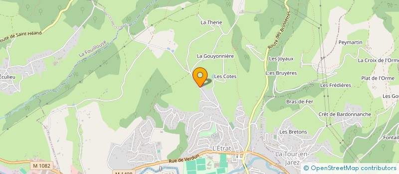 localisation de l'entreprise DOUSS'ALP  L'ETRAT