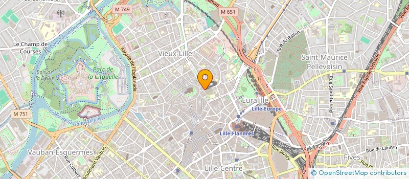 localisation de l'entreprise DOUSS KREOLINE LILLE à LILLE