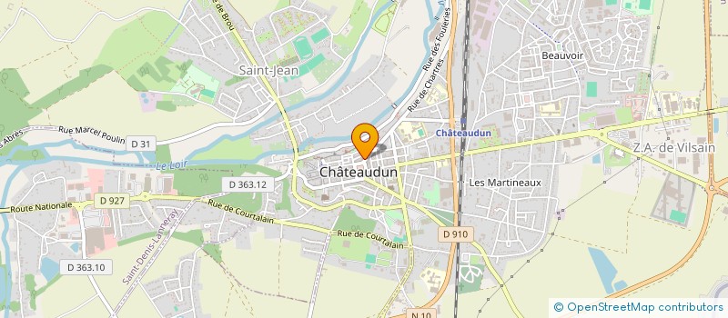localisation de l'entreprise DOUSSAIN PHILIPPON IMMOBILIER à CHATEAUDUN