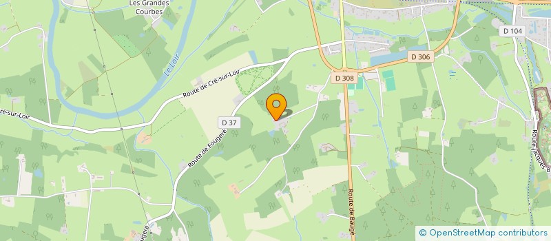 localisation de l'entreprise DOUSSAY CONSEIL  LA FLECHE