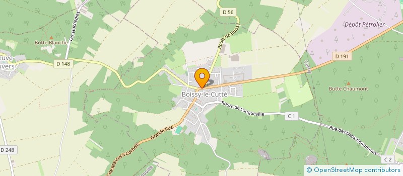 localisation de l'entreprise DOUSSET à BOISSY-LE-CUTTE