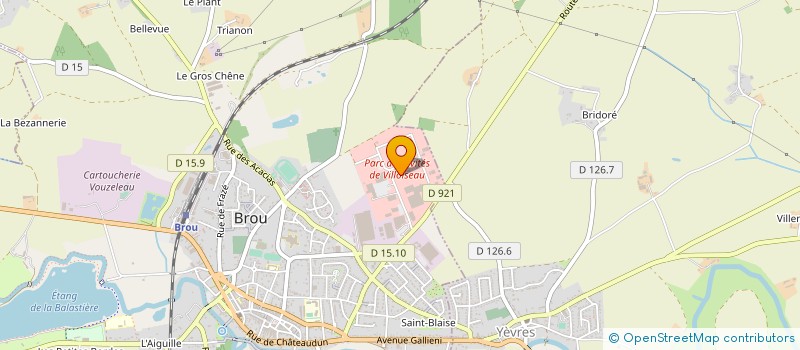 localisation de l'entreprise DOUSSON CHRISTIAN à BROU