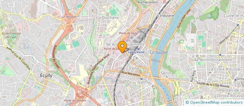 localisation de l'entreprise DOUSSON FORAGE à LYON