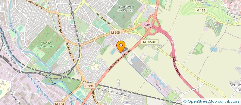 localisation de l'entreprise DOUSSOT SERVICE ENERGIE à DIJON
