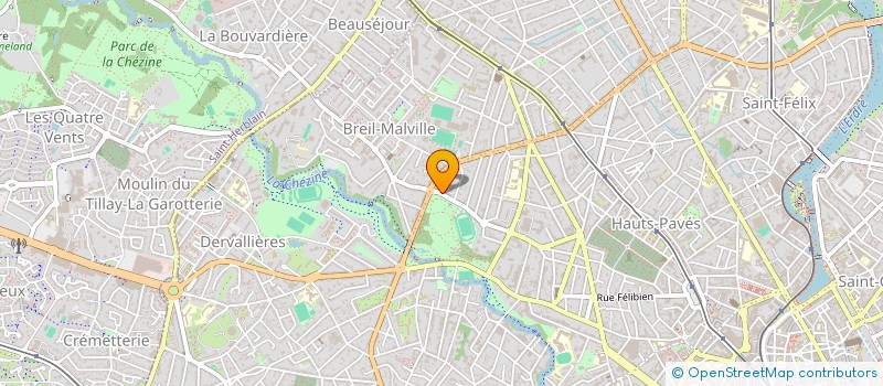localisation de l'entreprise DOUSSOU à NANTES