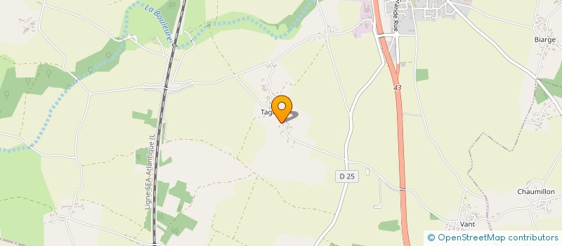 localisation de l'entreprise DOUTEAU PHOTOVOLTAIQUE  CHAUNAY