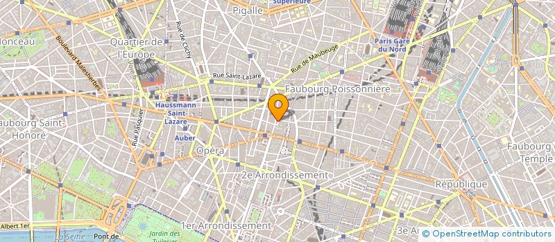localisation de l'entreprise DOUTREBENTE SAS  PARIS