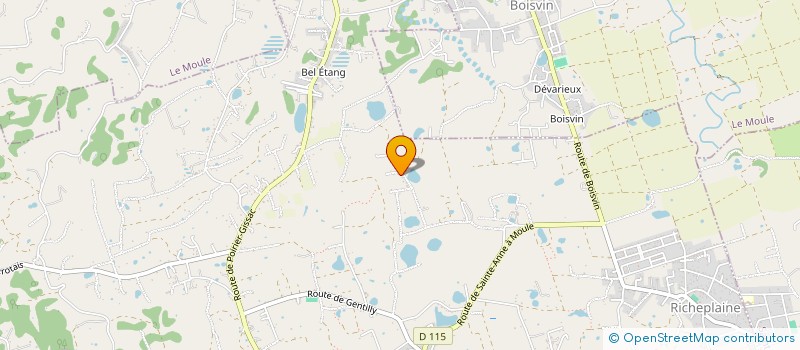 localisation de l'entreprise DOUVAN DOUVAN POU KERANGON  SAINTE-ANNE