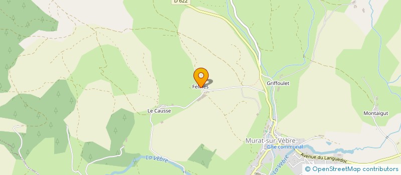 localisation de l'entreprise DOUVAREC  MURAT-SUR-VEBRE