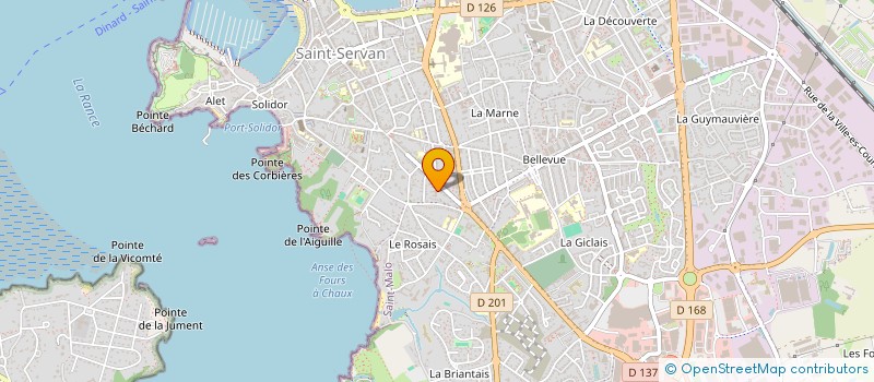 localisation de l'entreprise DOUVICOLLE  SAINT-MALO