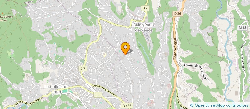 localisation de l'entreprise DOUVID SERVICES à SAINT-PAUL-DE-VENCE