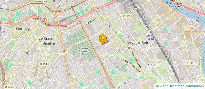 localisation de l'entreprise DOUVILLE FERMETURES à IVRY-SUR-SEINE