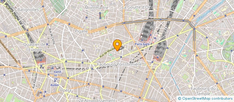 localisation de l'entreprise DOUVRES HOTEL  PARIS