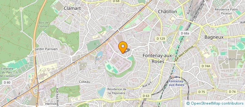 localisation de l'entreprise DOUVRES PRICE à FONTENAY-AUX-ROSES