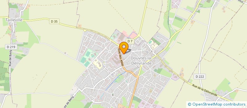 localisation de l'entreprise DOUVRES RECTIF MECANI DRM  DOUVRES-LA-DELIVRANDE