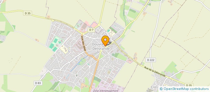 localisation de l'entreprise DOUVRESANTE à DOUVRES-LA-DELIVRANDE