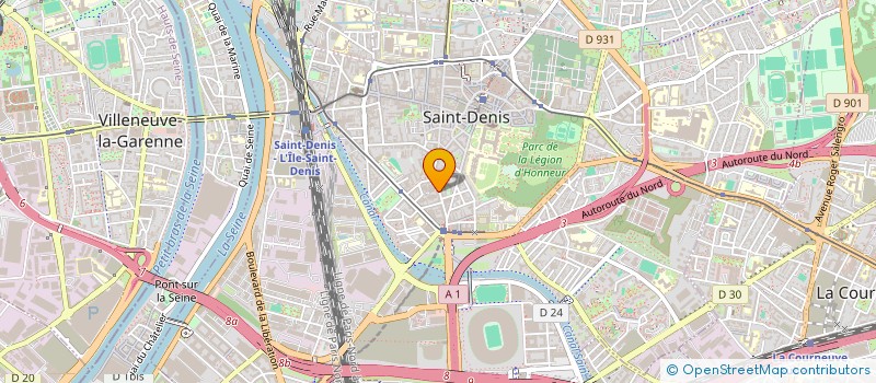 localisation de l'entreprise DOUX CALINS POUR PETITS MALINS à SAINT-DENIS