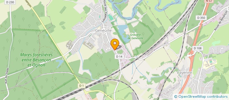 localisation de l'entreprise DOUX CE MOMAN  GENEUILLE