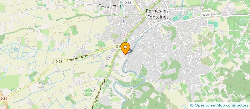 localisation de l'entreprise DOUX-CORNU  PERNES-LES-FONTAINES