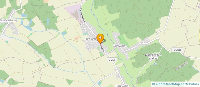 localisation de l'entreprise DOUX FOYER  ROMAGNY