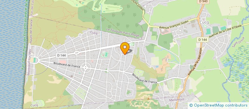 localisation de l'entreprise DOUX KELAH  CUCQ